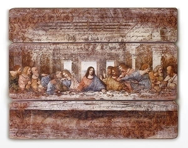 The Last Supper Decorative Panel Wall Hanging